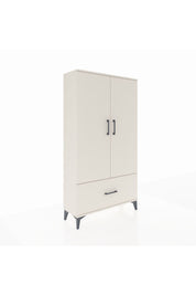 Arges Dolap 2 Raflı Tek Çekmeceli Tek Askılı 88x30x163 Aytaşı-Aytaşı