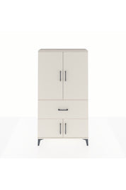 Arges Dolap Tek Raflı Tek Çekmeceli Tek Askılı 88x30x163 Aytaşı-Aytaşı