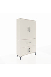 Arges Dolap Tek Raflı Tek Çekmeceli Tek Askılı 88x30x163 Aytaşı-Aytaşı