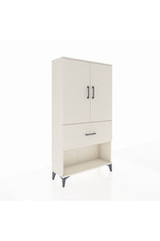 Arges Dolap Tek Raflı Tek Çekmeceli Tek Askılı 88x30x163 Aytaşı-Aytaşı