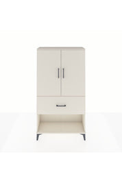 Arges Dolap Tek Raflı Tek Çekmeceli Tek Askılı 88x30x163 Aytaşı-Aytaşı