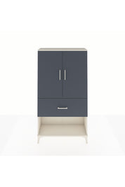 Arges Dolap Tek Raflı Tek Çekmeceli Tek Askılı 88x30x163 Aytaşı-Antrasit