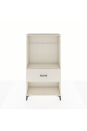 Arges Dolap Tek Raflı Tek Çekmeceli Tek Askılı 88x30x163 Aytaşı-Aytaşı