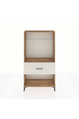 Arges Dolap Tek Raflı Tek Çekmeceli Tek Askılı 88x30x163