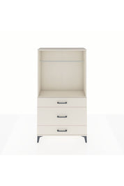 Arges Dolap Tek Raflı 3 Çekmeceli Tek Askılı 88x30x163 Aytaşı-Aytaşı