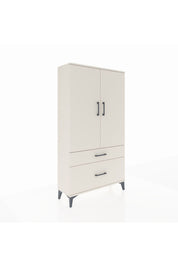 Arges Dolap Tek Raflı 2 Çekmeceli Tek Askılı 88x30x163 Aytaşı-Aytaşı