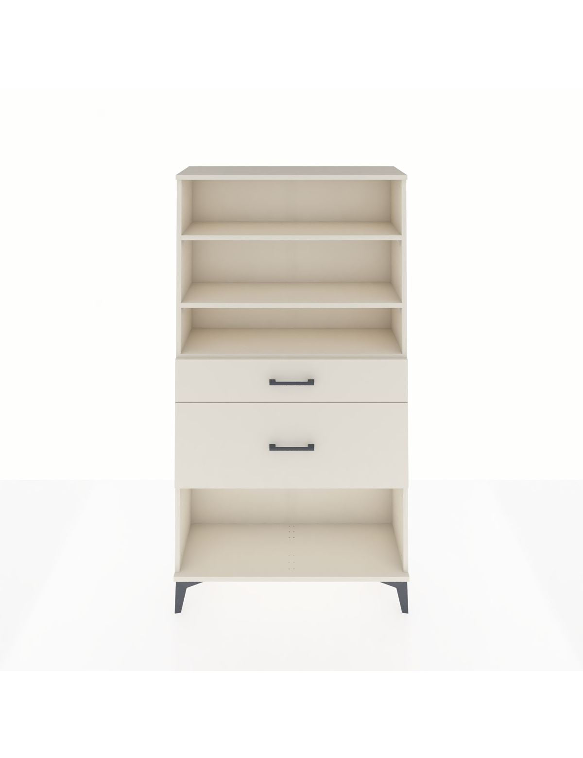 Arges Dolap 3 Raflı 2 Çekmeceli 88x30x163 Aytaşı-Aytaşı