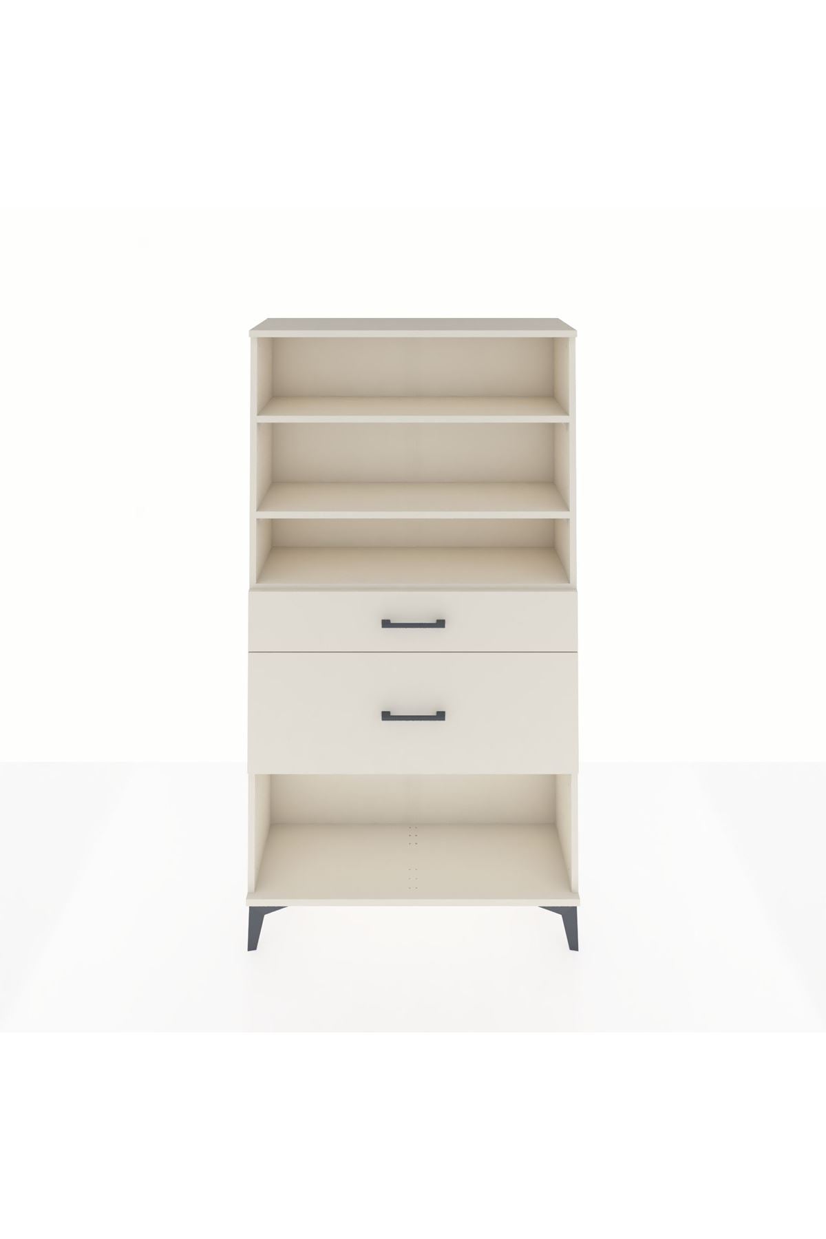 Arges Dolap 3 Raflı 2 Çekmeceli 88x30x163 Aytaşı-Aytaşı