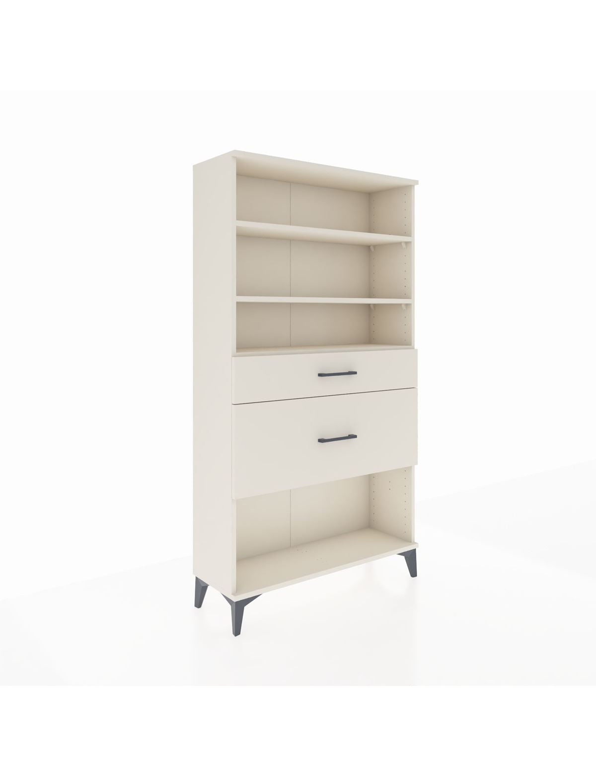 Arges Dolap 3 Raflı 2 Çekmeceli 88x30x163 Aytaşı-Aytaşı