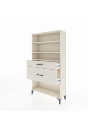 Arges Dolap 3 Raflı 2 Çekmeceli 88x30x163 Aytaşı-Aytaşı