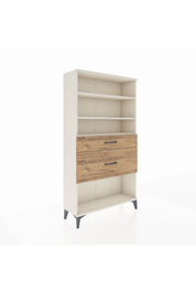 Arges Dolap 3 Raflı 2 Çekmeceli 88x30x163 Aytaşı-Çam