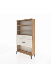 Arges Dolap 3 Raflı 2 Çekmeceli 88x30x163 Çam-Aytaşı