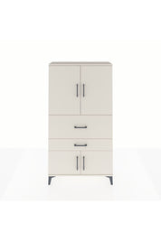 Arges Dolap 3 Raflı 2 Çekmeceli 4 Kapaklı 88x30x163 Aytaşı-Aytaşı