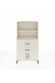 Arges Dolap 2 Raflı 2 Çekmeceli 2 Kapaklı 88x30x163 Aytaşı-Aytaşı