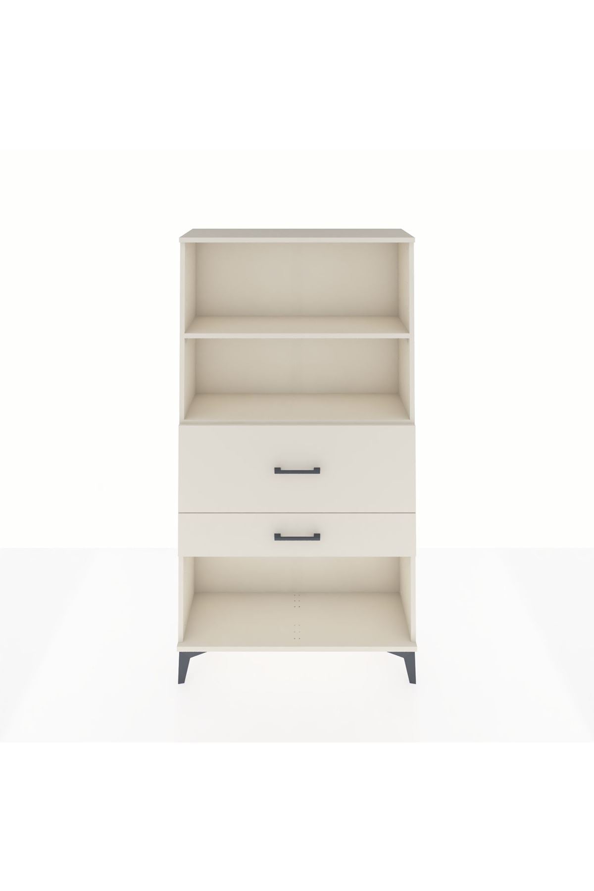 Arges Dolap 2 Raflı 2 Çekmeceli 88x30x163 Aytaşı-Aytaşı