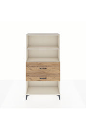 Arges Dolap 2 Raflı 2 Çekmeceli 88x30x163 Aytaşı-Çam