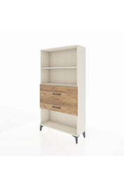 Arges Dolap 2 Raflı 2 Çekmeceli 88x30x163 Aytaşı-Çam