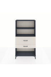 Arges Dolap 2 Raflı 2 Çekmeceli 88x30x163 Antrasit-Aytaşı