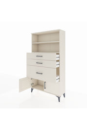 Arges Dolap 2 Raflı 3 Çekmeceli 2 Kapaklı 88x30x163 Aytaşı-Aytaşı