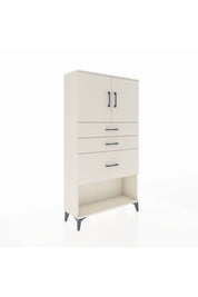 Arges Dolap 2 Raflı 3 Çekmeceli 2 Kapaklı 88x30x163 Aytaşı-Aytaşı