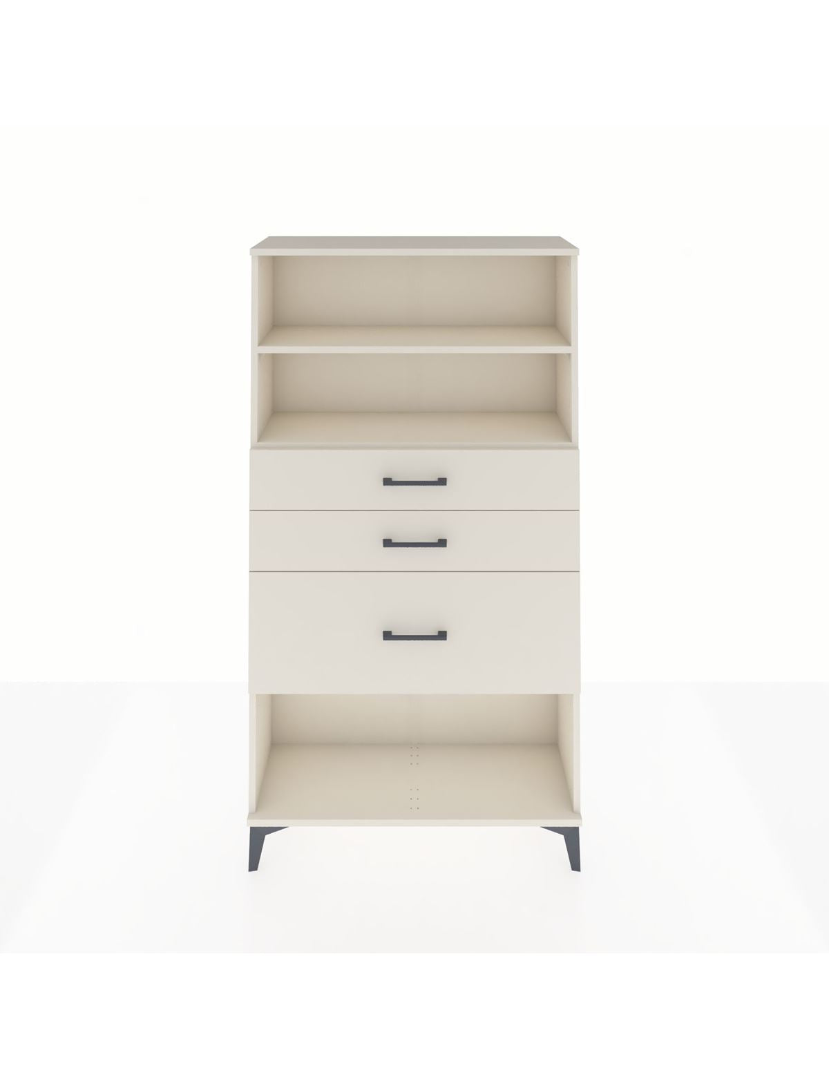 Arges Dolap 2 Raflı 3 Çekmeceli 88x30x163 Aytaşı-Aytaşı