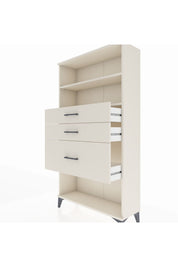 Arges Dolap 2 Raflı 3 Çekmeceli 88x30x163 Aytaşı-Aytaşı