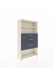 Arges Dolap 2 Raflı 3 Çekmeceli 88x30x163 Aytaşı-Antrasit