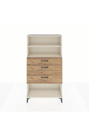 Arges Dolap 2 Raflı 3 Çekmeceli 88x30x163 Aytaşı-Çam