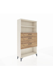 Arges Dolap 2 Raflı 3 Çekmeceli 88x30x163 Aytaşı-Çam