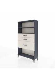 Arges Dolap 2 Raflı 3 Çekmeceli 88x30x163 Antrasit-Aytaşı