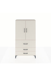 Arges Dolap 3 Raflı 3 Çekmeceli 2 Kapaklı 88x30x163 Aytaşı-Aytaşı