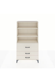 Arges Dolap 3 Raflı 3 Çekmeceli 88x30x163 Aytaşı-Aytaşı