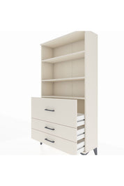 Arges Dolap 3 Raflı 3 Çekmeceli 88x30x163 Aytaşı-Aytaşı