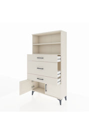 Arges Dolap 2 Raflı 3 Çekmeceli 2 Kapaklı 88x30x163 Aytaşı-Aytaşı