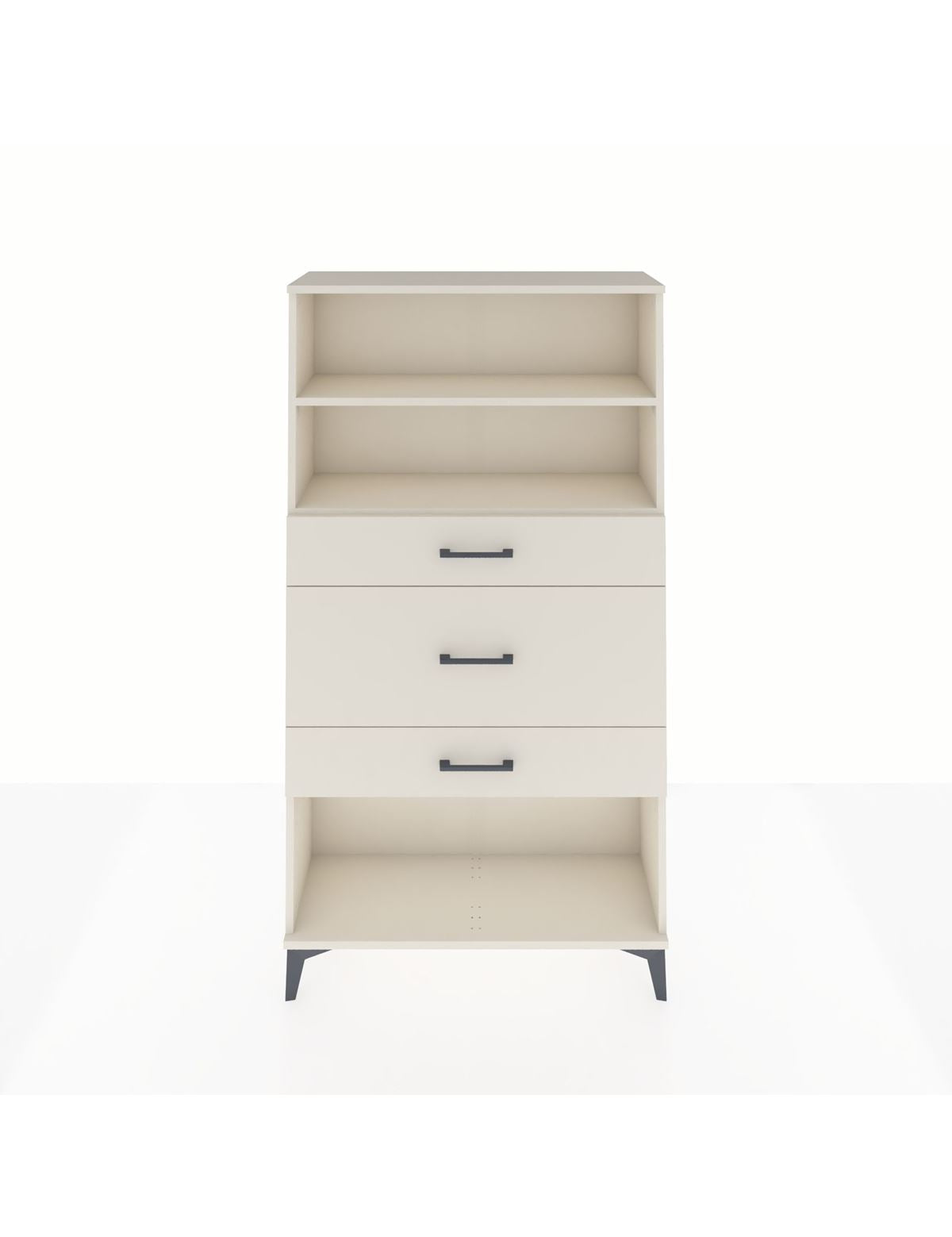 Arges Dolap 2 Raflı 3 Çekmeceli 88x30x163 Aytaşı-Aytaşı