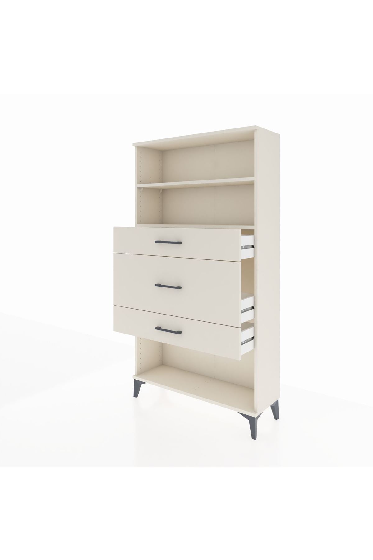 Arges Dolap 2 Raflı 3 Çekmeceli 88x30x163 Aytaşı-Aytaşı