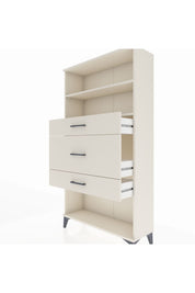 Arges Dolap 2 Raflı 3 Çekmeceli 88x30x163 Aytaşı-Aytaşı