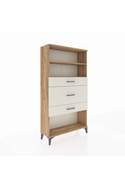 Arges Dolap 2 Raflı 3 Çekmeceli 88x30x163 Çam-Aytaşı