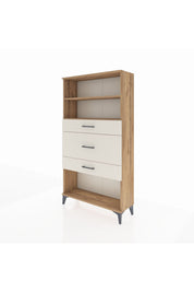 Arges Dolap 2 Raflı 3 Çekmeceli 88x30x163 Çam-Aytaşı