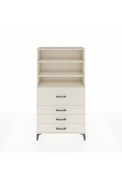 Arges Dolap 3 Raflı 4 Çekmeceli 88x30x163 Aytaşı-Aytaşı