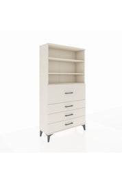 Arges Dolap 3 Raflı 4 Çekmeceli 88x30x163 Aytaşı-Aytaşı