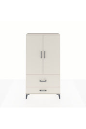 Arges Dolap Tek Raflı 2 Çekmeceli Tek Askılı 88x30x163 Aytaşı-Aytaşı