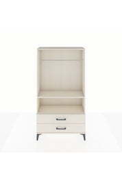 Arges Dolap 2 Raflı 2 Çekmeceli Tek Askılı 88x30x163 Aytaşı-Aytaşı