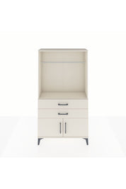 Arges Dolap Tek Raflı 2 Çekmeceli Tek Askılı 88x30x163 Aytaşı-Aytaşı