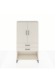 Arges Dolap Tek Raflı 2 Çekmeceli Tek Askılı 88x30x163 Aytaşı-Aytaşı