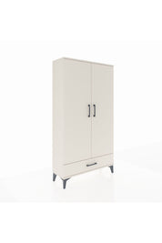 Arges Dolap 2 Raflı Tek Çekmeceli Tek Askılı 88x30x163 Aytaşı-Aytaşı