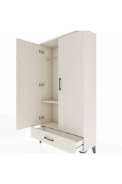 Arges Dolap 2 Raflı Tek Çekmeceli Tek Askılı 88x30x163 Aytaşı-Aytaşı