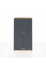 Arges Dolap 2 Raflı Tek Çekmeceli Tek Askılı 88x30x163