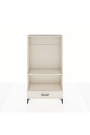 Arges Dolap 2 Raflı Tek Çekmeceli Tek Askılı 88x30x163 Aytaşı-Aytaşı