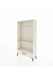 Arges Dolap 2 Raflı Tek Çekmeceli Tek Askılı 88x30x163 Aytaşı-Aytaşı
